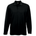 Mens 175g Pique Knit Long Sleeve Golfer  Black / 