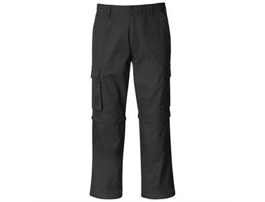 Mens Cargo Zip Off Pants-Pants