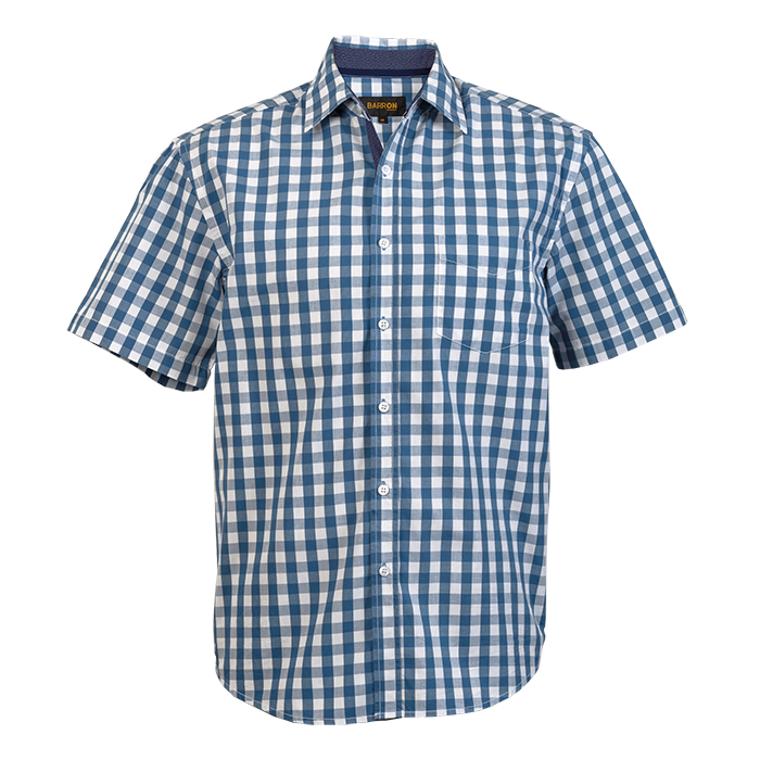 Mens Cedar Lounge Short Sleeve  Denim Blue / SML / 