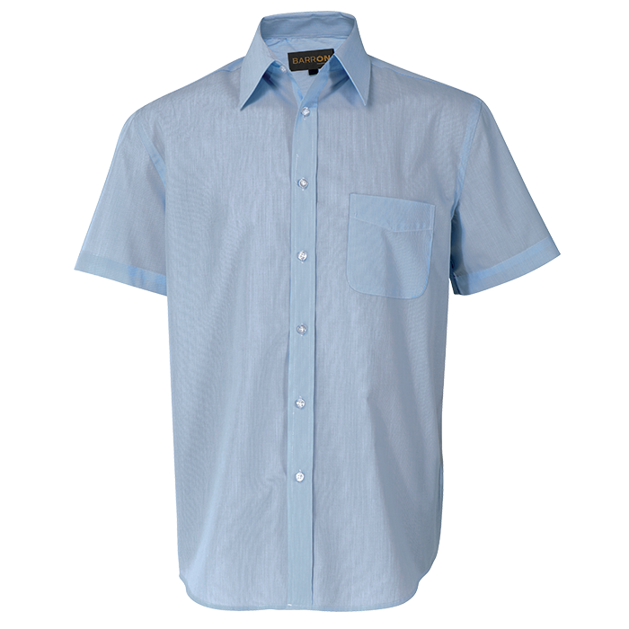 Mens Century Lounge Short Sleeve  Sky/White / SML / 