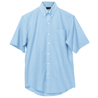 Mens Chambray Lounge Short Sleeve - Shirts-Corporate