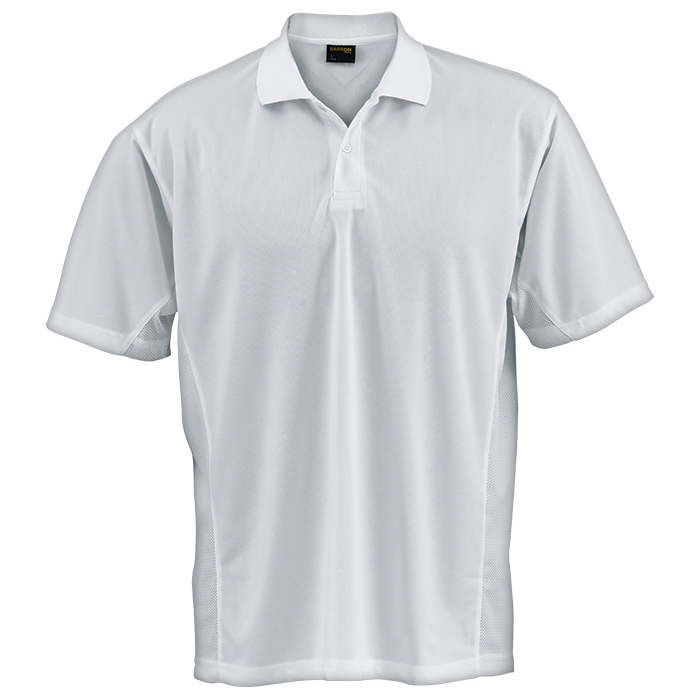 Mens Echo Golfer  White / SML / Last Buy - Golf Shirts