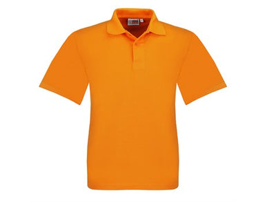 Mens Elemental Golf Shirt - Orange Only-