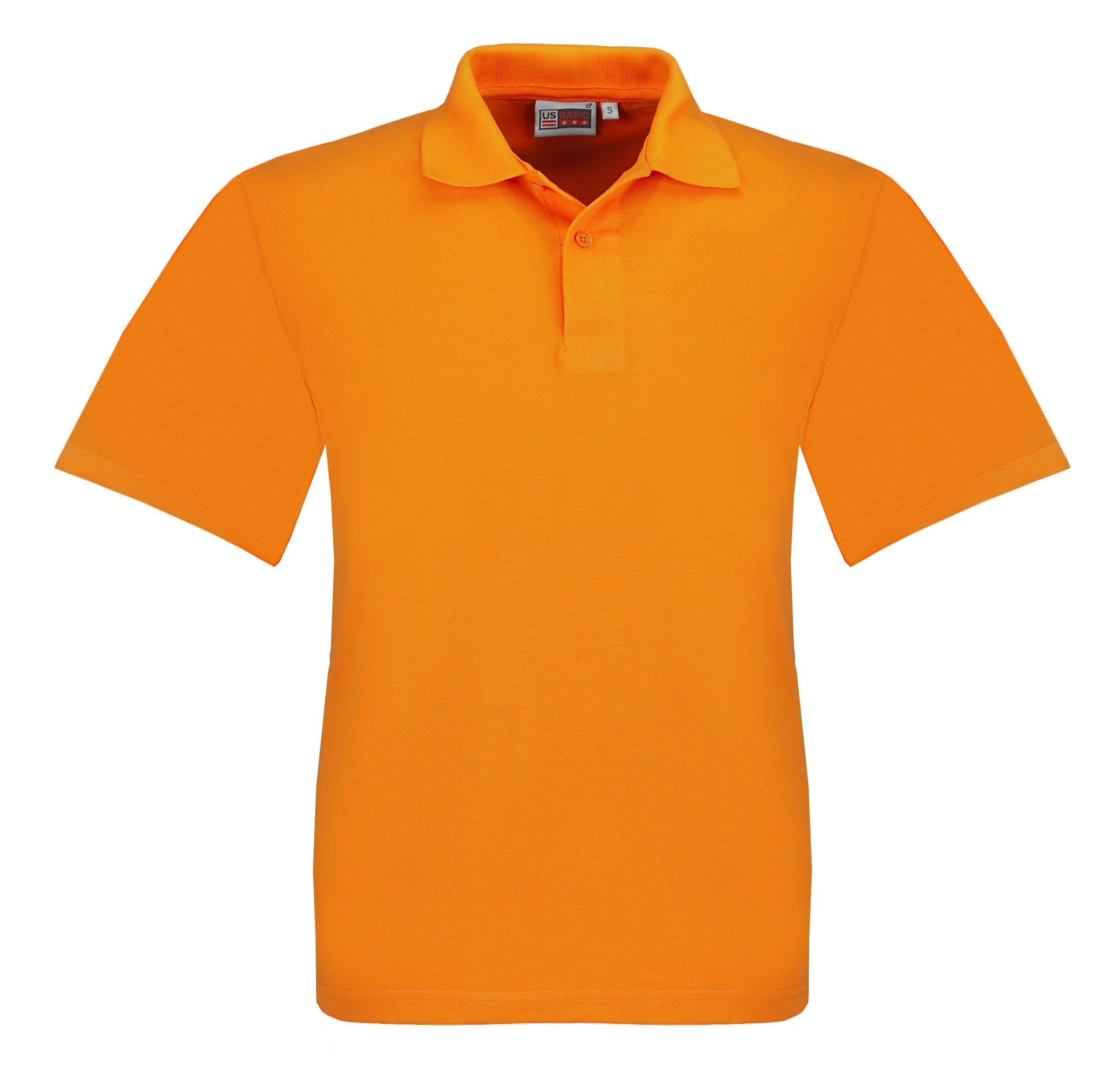 Mens Elemental Golf Shirt - Orange Only-2XL-Orange-O