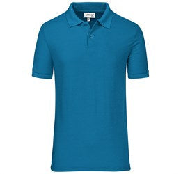 Mens Everyday Golf Shirt-L-Aqua-AQ