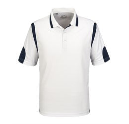 Mens Genesis Golf Shirt - Yellow Only-2XL-White-W