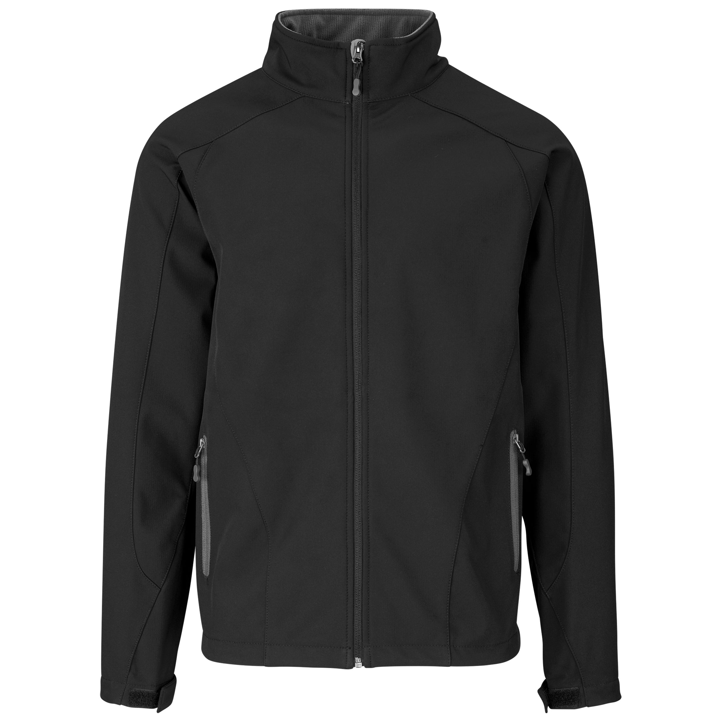 Mens Geneva Softshell Jacket-Coats & Jackets-2XL-Black-BL