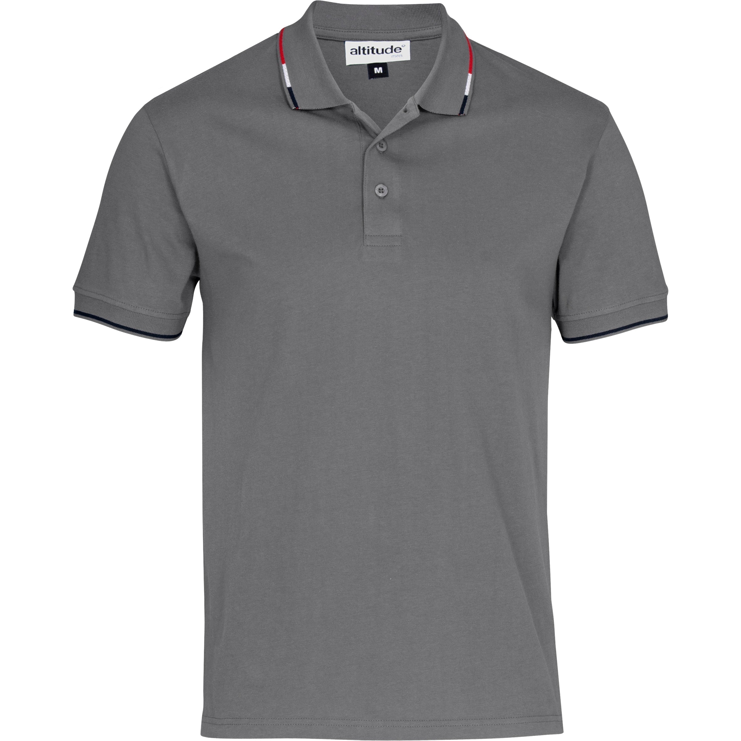 Mens Ash Golf Shirt-