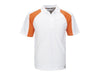 Mens Grandslam Golf Shirt - Aqua Only-L-Orange-O