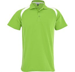 Mens Infinity Golf Shirt-L-Lime-L