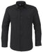 Mens Long Sleeve Bayport Shirt - Light Blue Only-L-Black-BL