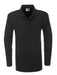 Mens Long Sleeve Boston Golf Shirt - Black Only-2XL-Black-BL