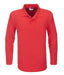 Mens Long Sleeve Boston Golf Shirt - Black Only-2XL-Red-R