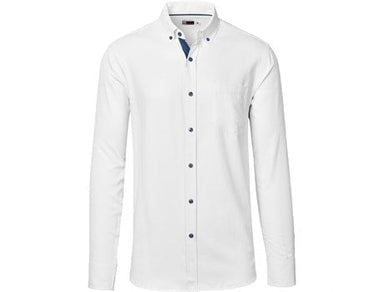 Mens Long Sleeve Casablanca Shirt - Navy Only-