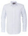 Mens Long Sleeve Huntington Shirt - Black Only-2XL-White With Light Blue-WLB