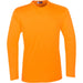 Mens Long Sleeve Portland T-Shirt-2XL-Orange-O