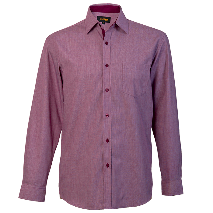 Mens Madison Lounge Long Sleeve - Shirts-Corporate