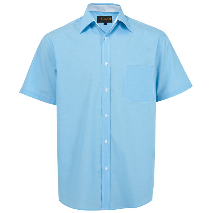 Mens Onyx Lounge Short Sleeve Sky / SML / Last Buy - Shirts-Corporate