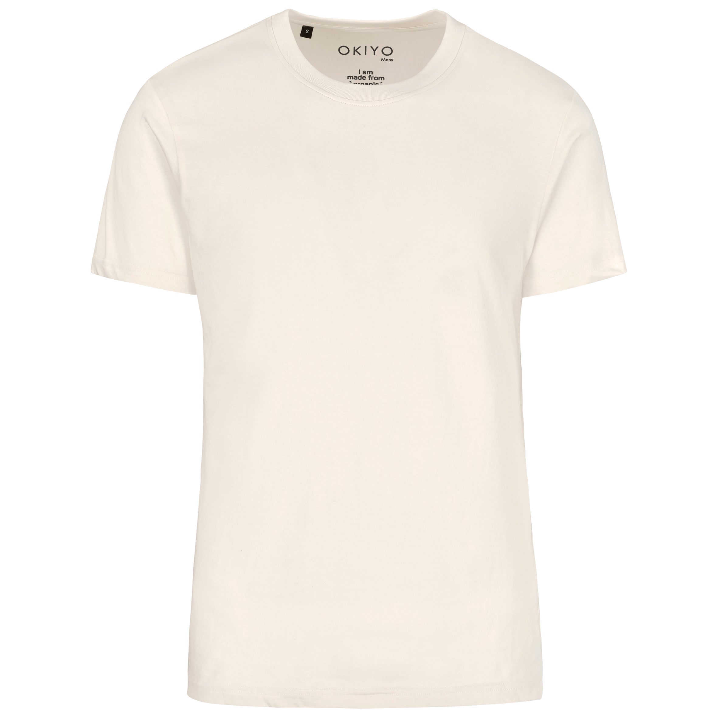 Mens Organic T-Shirt L / Natural / NT