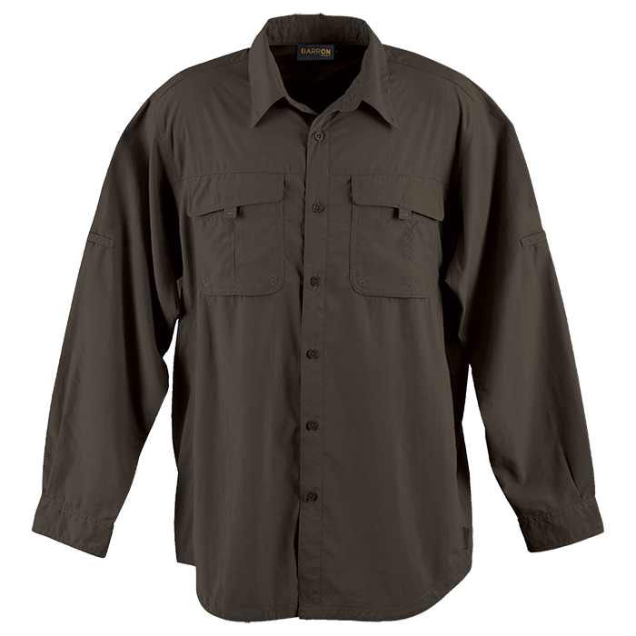 Mens Outback Shirt Khaki / SML / Regular - Shirts-Outdoor