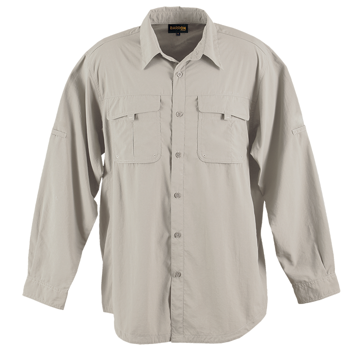 Mens Outback Shirt  Stone / SML / Regular - 