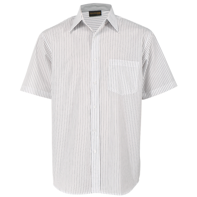 Mens Quest Lounge Short Sleeve  White/Black / SML / 