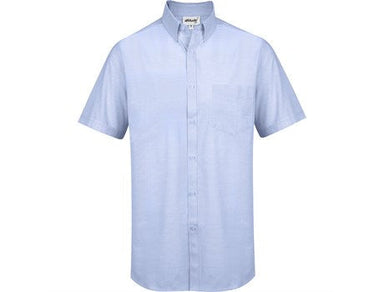 Mens Short Sleeve Earl Shirt - Sky Blue Only-