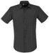 Mens Short Sleeve Huntington Shirt - Black Only-2XL-Black-BL