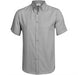 Mens Short Sleeve Nottingham Shirt-L-Grey-GY