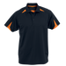 Mens Solo Golfer Black/Orange / SML / Regular - Golf Shirts