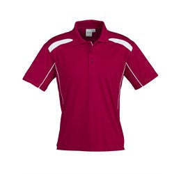 Mens United Golf Shirt - Red Only-