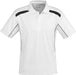 Mens United Golf Shirt - Red Only-L-White With Black-WBL