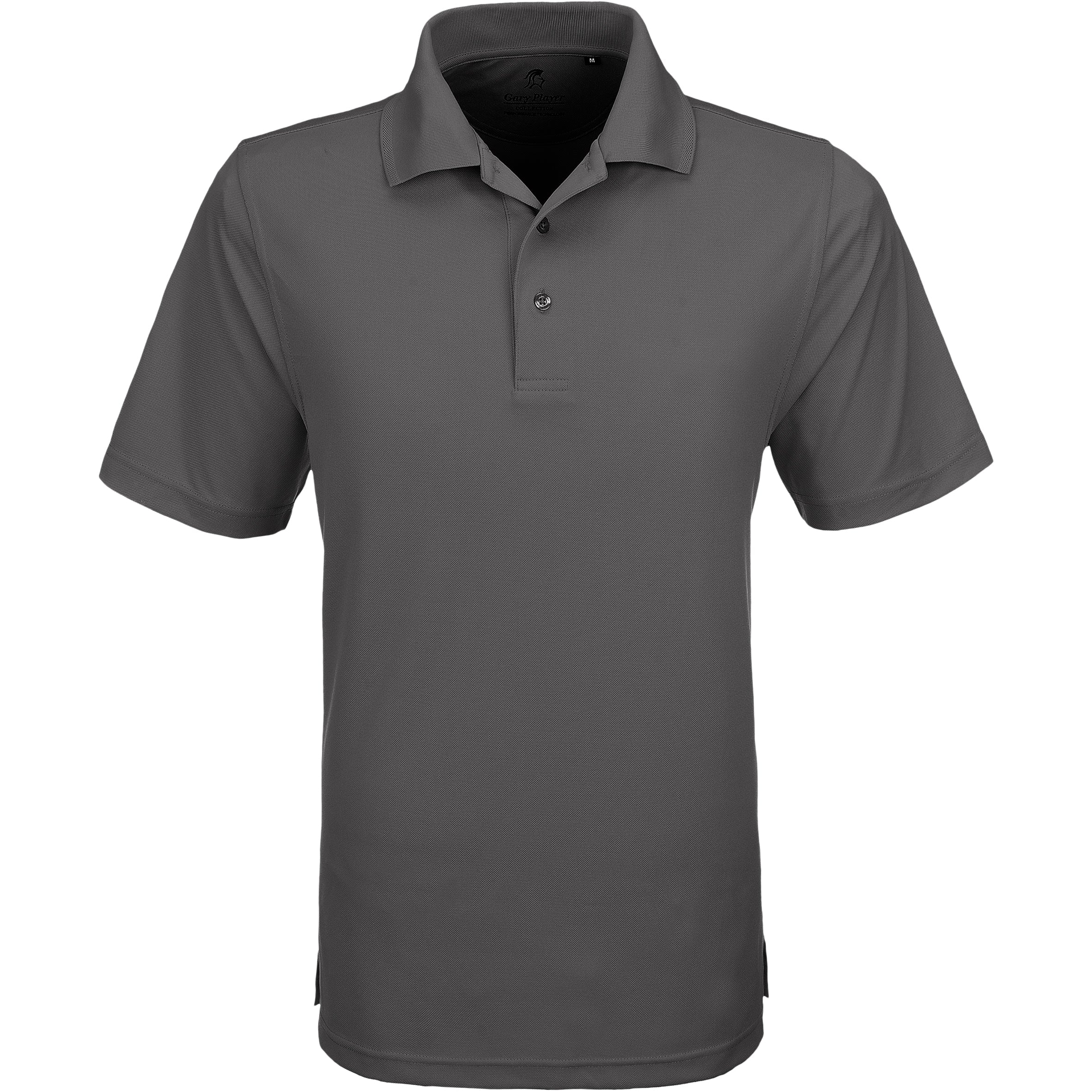 Mens Wynn Golf Shirt-L-Grey-GY