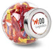 Mentos Classic Glass Candy Jar, Fruit-