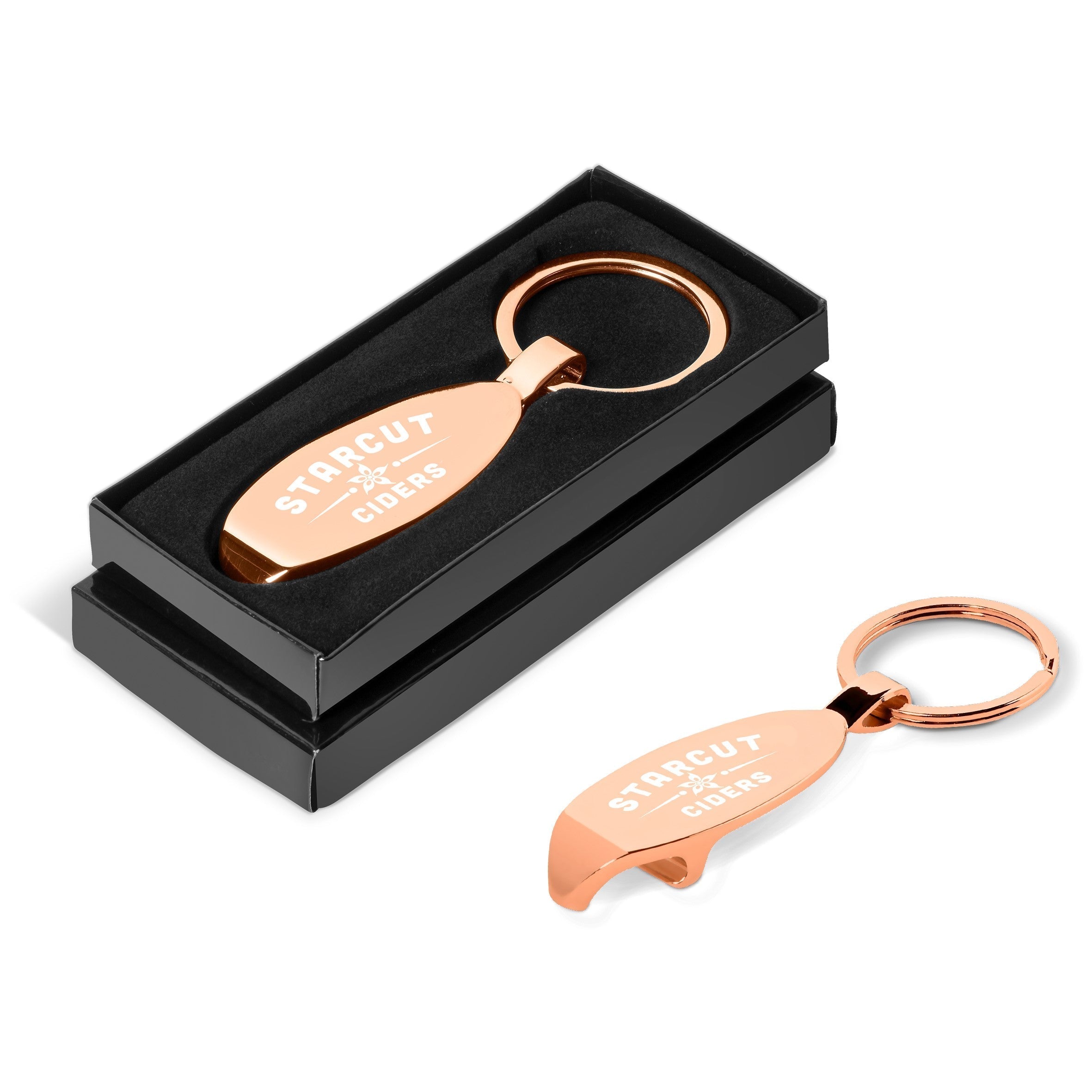 Nightcap Bottle Opener Keyholder-Rose Gold-RG