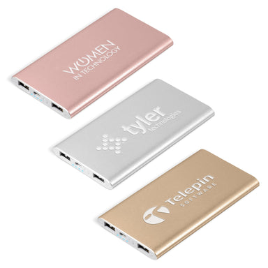 Odeon Slim Executive 4000mAh Power Bank-Rose Gold-RG