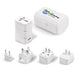 Odyssey World Travel Adaptor-Solid White-SW