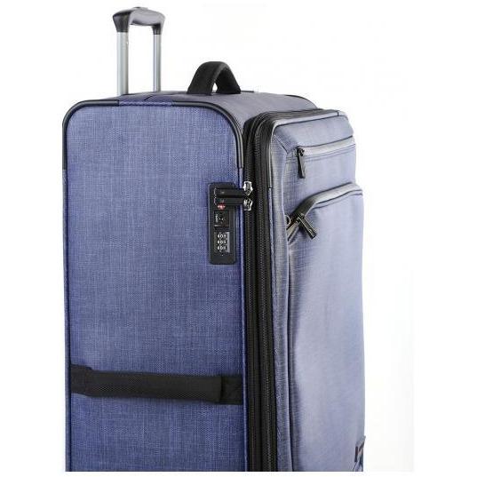 Origin 55cm Cabin Trolley Case Blue-Suitcases