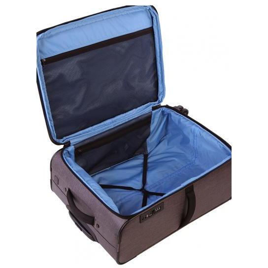 Origin 55cm Cabin Trolley Case Grey-Suitcases