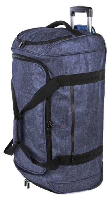 Origin 64cm Medium Trolley Duffle-Duffel Bags-Blue