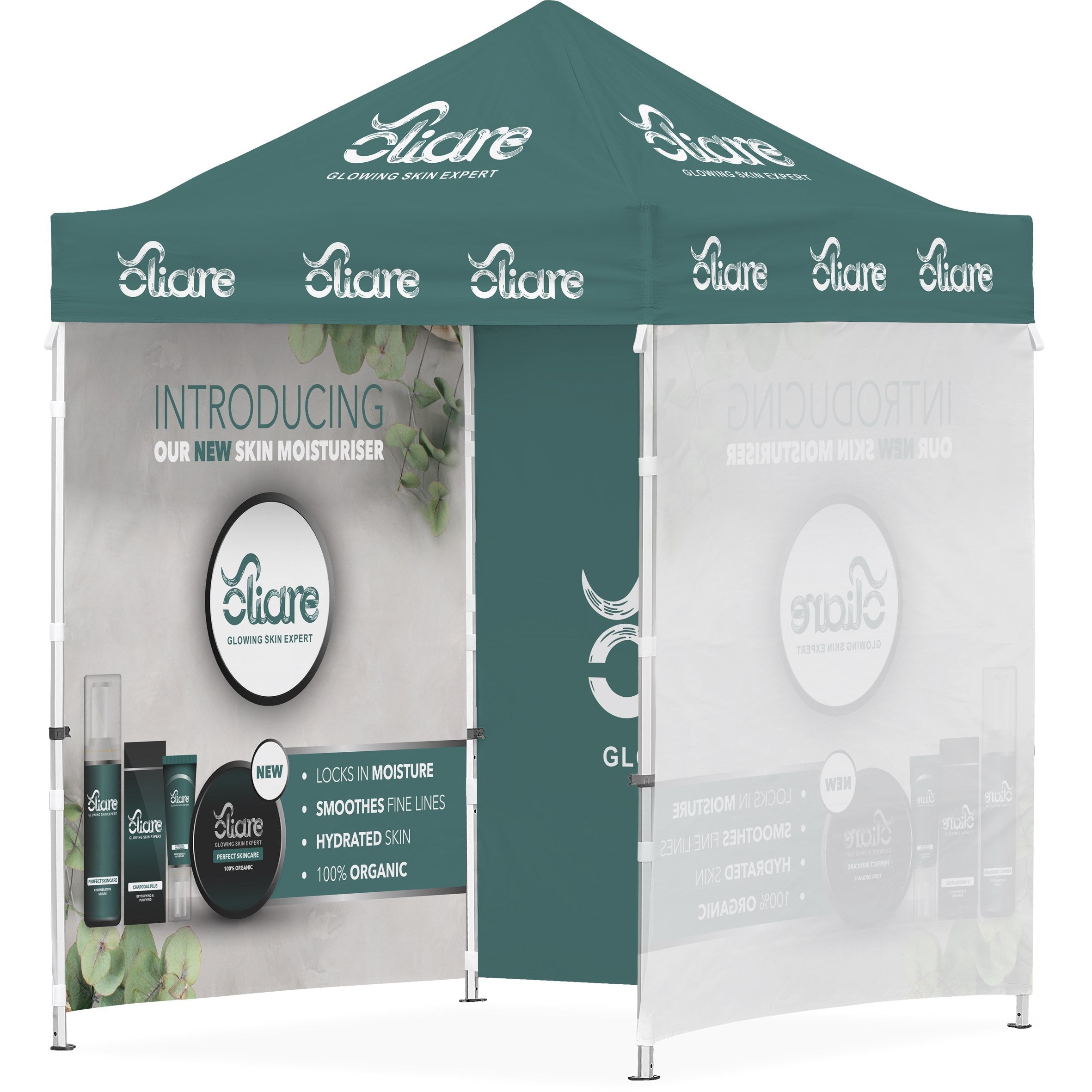 Ovation Sublimated Gazebo 2m X 2m - 3 Full-Wall Skins-Canopies & Gazebos