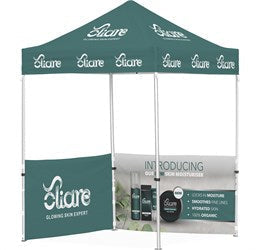 Ovation Sublimated Gazebo 2m X 2m - 2 Half-Wall Skins-Canopies & Gazebos