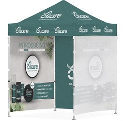 Ovation Sublimated Gazebo 2m X 2m - 3 Full-Wall Skins-Canopies & Gazebos