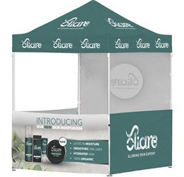 Ovation Sublimated Gazebo 2m X 2m - 3 Half-Wall Skins - 1 Full-Wall Skin-Canopies & Gazebos