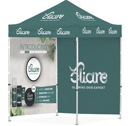 Ovation Sublimated Gazebo 2m X 2m - 2 Full-Wall Skins-Canopies & Gazebos