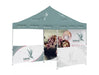 Ovation Sublimated Gazebo 3m X 3m - 2 Half-Wall Skins - 1 Full-Wall Skin-Canopies & Gazebos