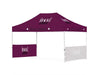 Ovation Sublimated Gazebo 4.5m X 3m - 2 Short Half-Wall Skins-Canopies & Gazebos