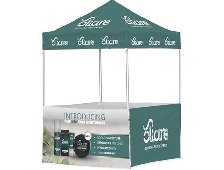 Ovation Sublimated Gazebo 2m X 2m - 4 Half-Wall Skins-Canopies & Gazebos