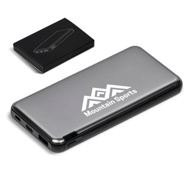 Pellaton 10 Compact 10000mAh Power Bank-Gun Metal-GM