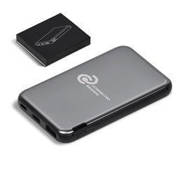 Pellaton 5 Compact 5000mAh Power Bank-Gun Metal-GM